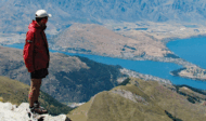Hikers on the Ben Lomond Summit Guided Walk track