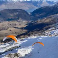 Coronet Peak - The Ultimate Winter Paragliding