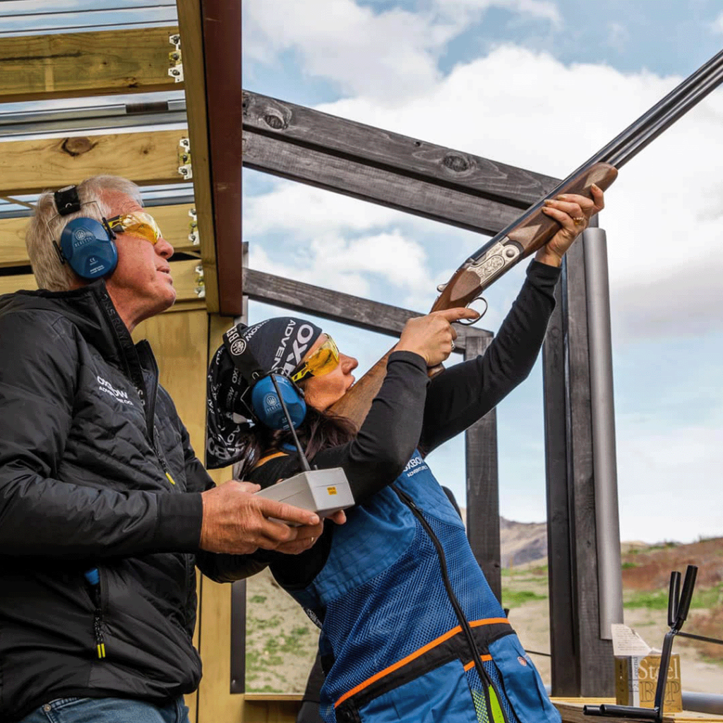 Clay Target Shooting at Oxbow Queenstown adventure
