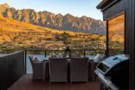 Alpine Luxury Queenstown Holiday Home exterior with lake view