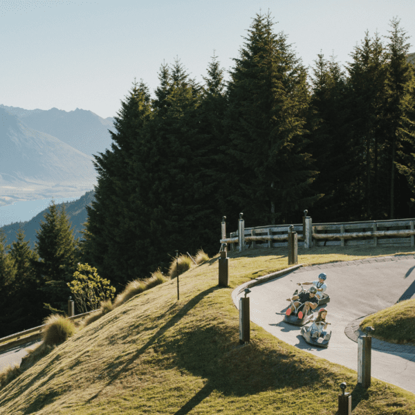 Skyline Gondola Luge Queenstown panoramic views